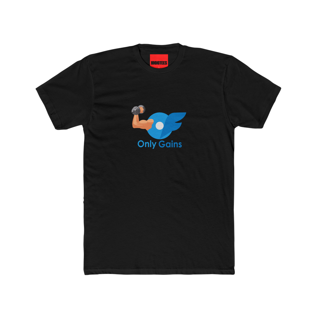 Gym Graphic T-Shirt "Only Gains"