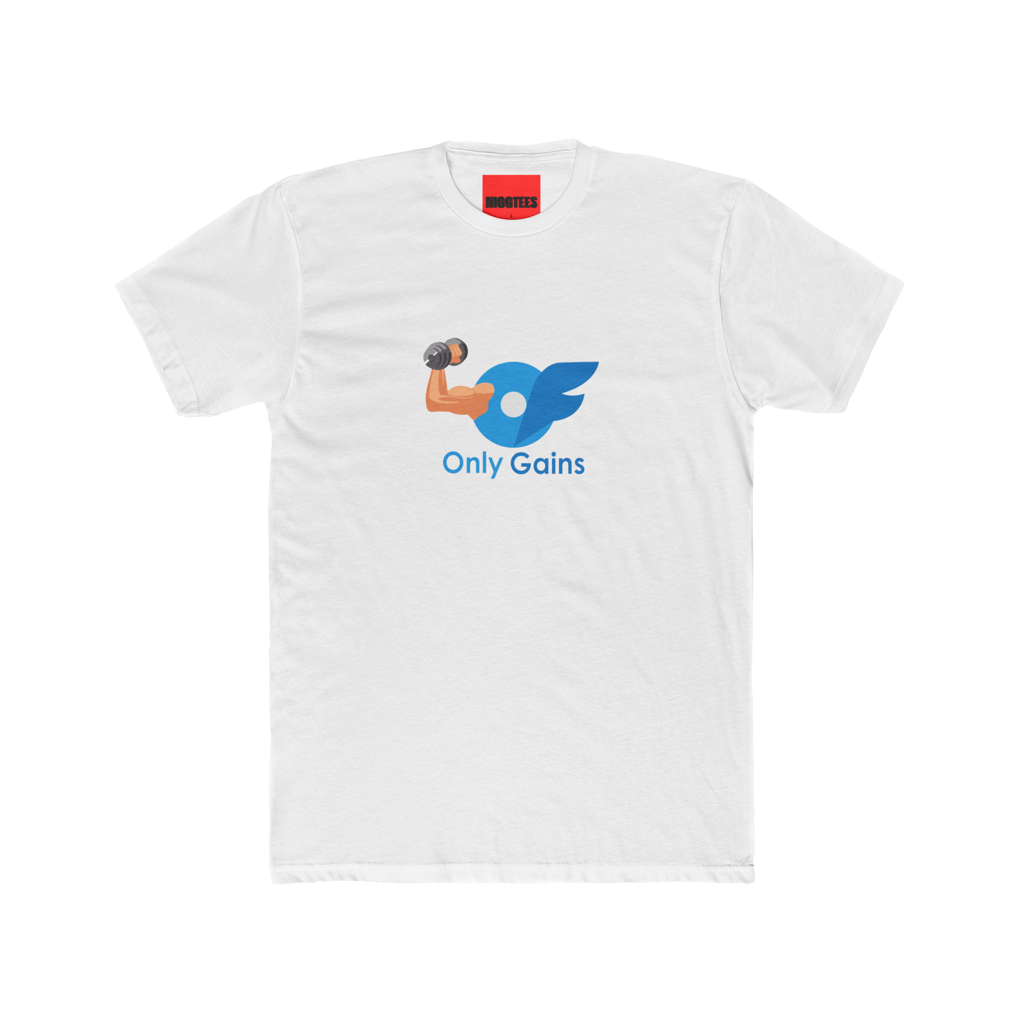 Gym Graphic T-Shirt "Only Gains"